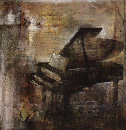 Framed Musique Concerte Print