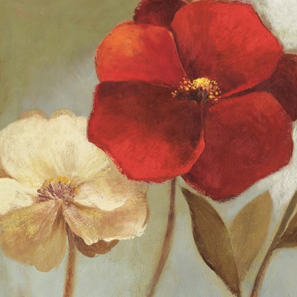 Framed Gentleness (New Kindness Flroal) Print