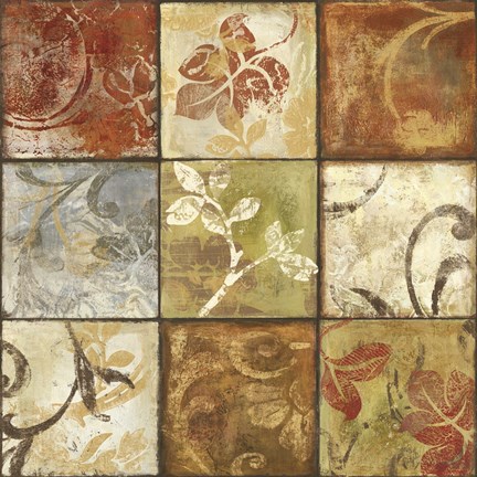 Framed Seasons I Print