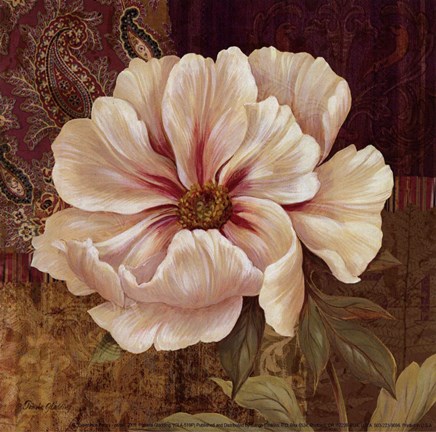 Framed Esperance Peony - petite Print