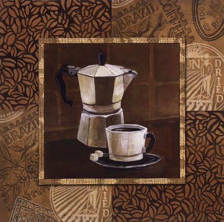 Framed Coffee IV Print