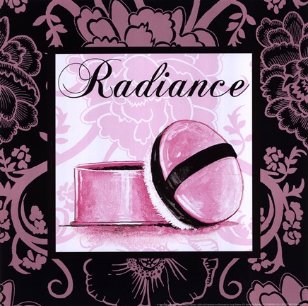 Framed Fashion Pink Radiance Print
