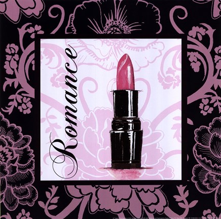 Framed Fashion Pink Romance Print