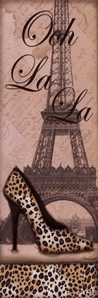 Framed Travel in Style I - mini Print