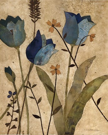 Framed Garden&#39;s Edge I Print