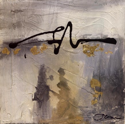 Framed Lyrical II Print