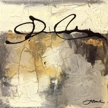 Framed Lyrical III Print