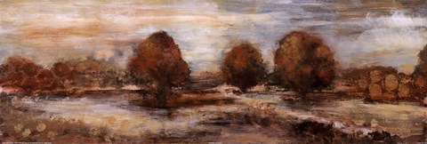 Framed Morning Meadow II Print