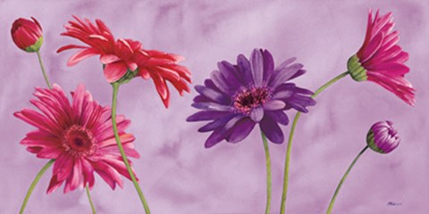 Framed Estate in fiore Print