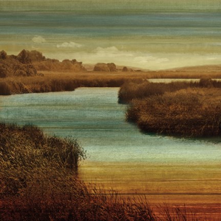 Framed On The Water II Print