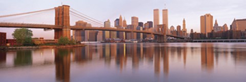 Framed Manhattan at Sunrise Print