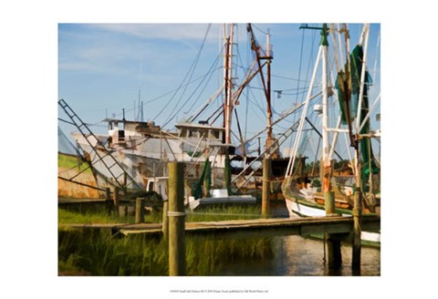 Framed Small Safe Harbor III Print