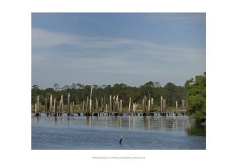 Framed Small Safe Harbor VI Print