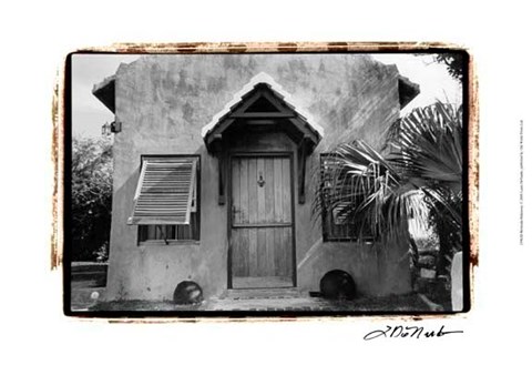 Framed Bermuda Hideaway Print