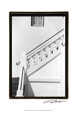 Framed Bermuda Architecture V Print