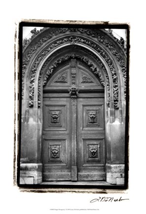 Framed Prague Passageway I Print