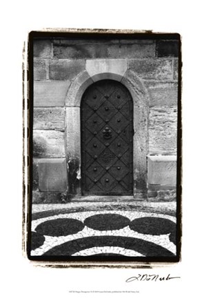 Framed Prague Passageway VI Print