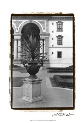 Framed Royal Urn II Print