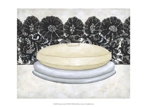 Framed Femme Noir II Print