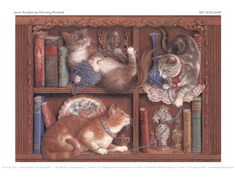 Framed Morning Mischief Print