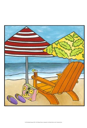 Framed Endless Summer (PP) Print