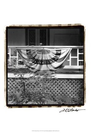 Framed American Breeze VII Print