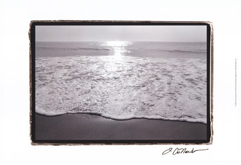 Framed Ocean Sunrise III Print