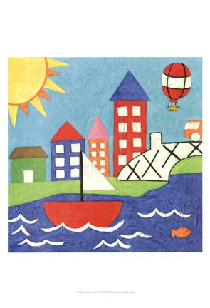 Framed Far and Away I Print