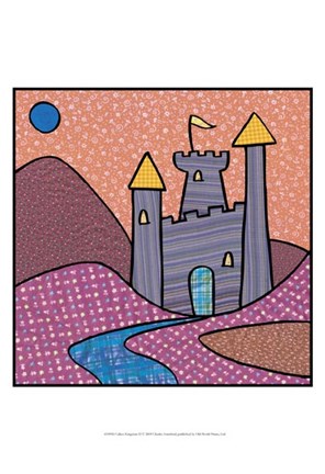 Framed Calico Kingdom II Print