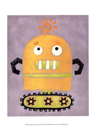 Framed Take me to your Leader II Print