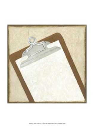 Framed Classic Office IX Print