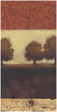 Framed Day&#39;s End II Print