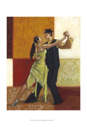 Framed Dance II Print