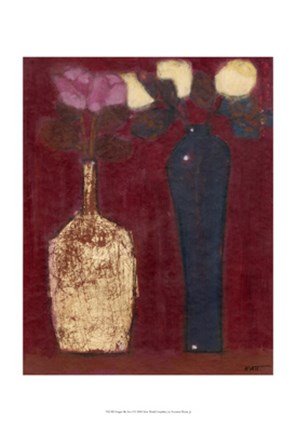 Framed Forget Me Not I Print