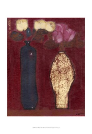 Framed Forget Me Not II Print