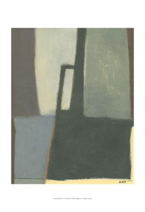 Framed Jade Falls II Print