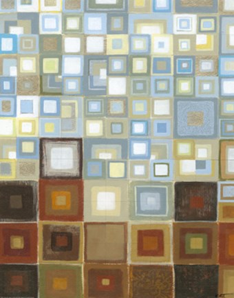 Framed Heaven &amp; Earth I Print