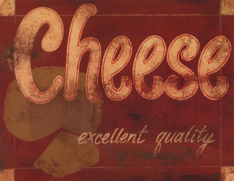 Framed Cheese Print
