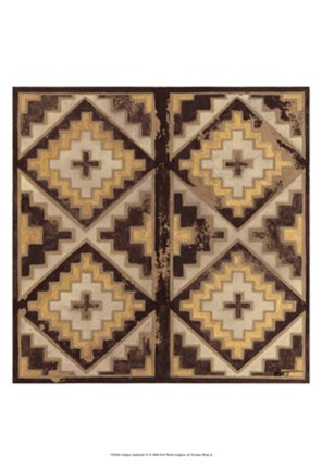 Framed Antique Mudcloth IV Print