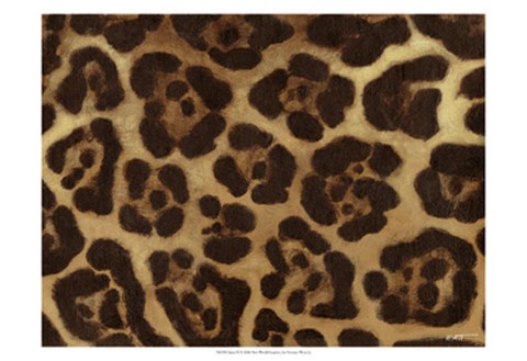 Framed Spots II Print