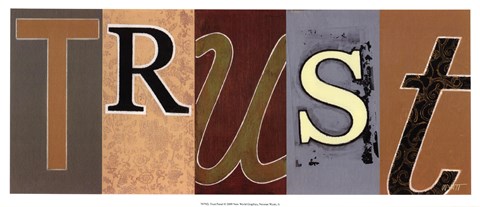 Framed Trust Panel Print