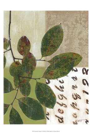 Framed Autumn&#39;s Design II Print