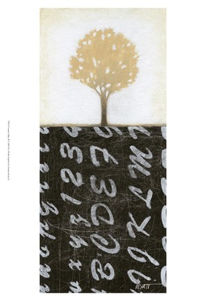 Framed Nature&#39;s Diary II Print