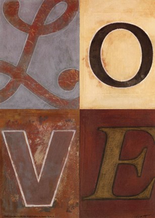 Framed Love Mini Print