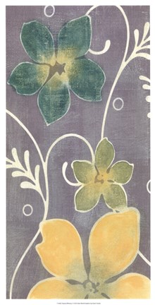 Framed Tropical Whimsy I Print