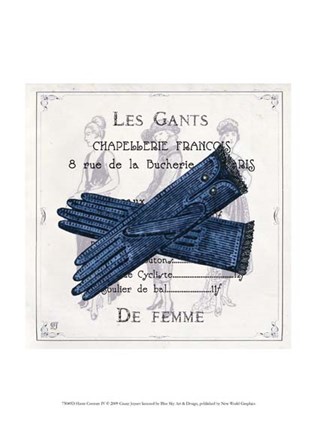 Framed Haute Couture IV Print