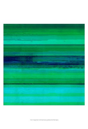 Framed Verigated Sky I Print