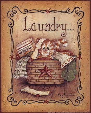 Framed Laundry Print