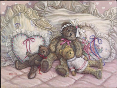 Framed Nap Time Print
