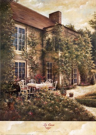 Framed La Casa Print